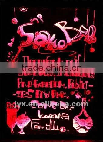 elegant acrylic LED advertising billboard