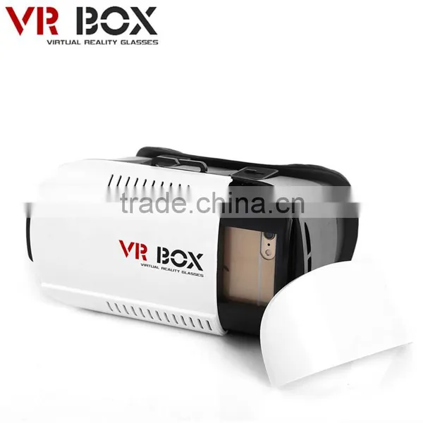 VR Box With Remote Headset Virtual Reality Headset 3D Viewing Glasses For IPhone/Samsung photo-2