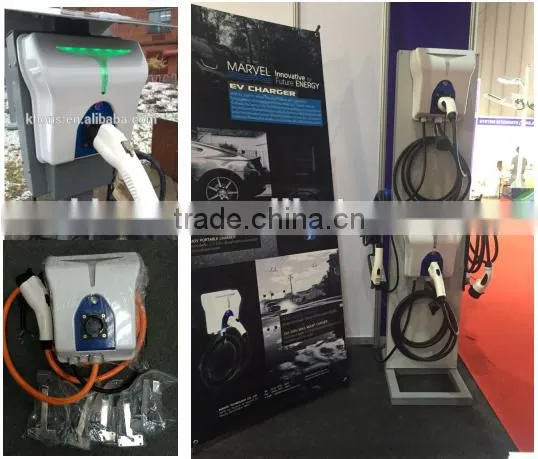 2016 New Style Wallbox EV Charger for Sale/32A /70A V3-DSS Wall Mount photo-4
