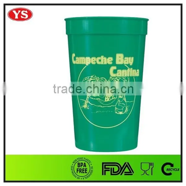 Customized 16 oz Plastic Smooth Stadium Cup photo-2