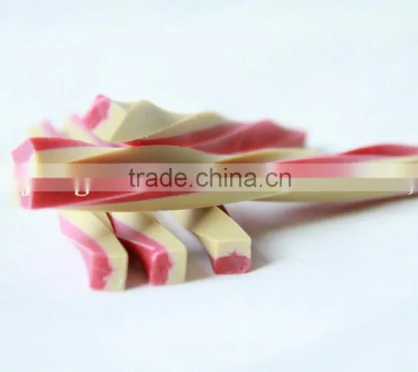 Natural Dog Snack (two-tone Squared Twisted Stick) photo-3