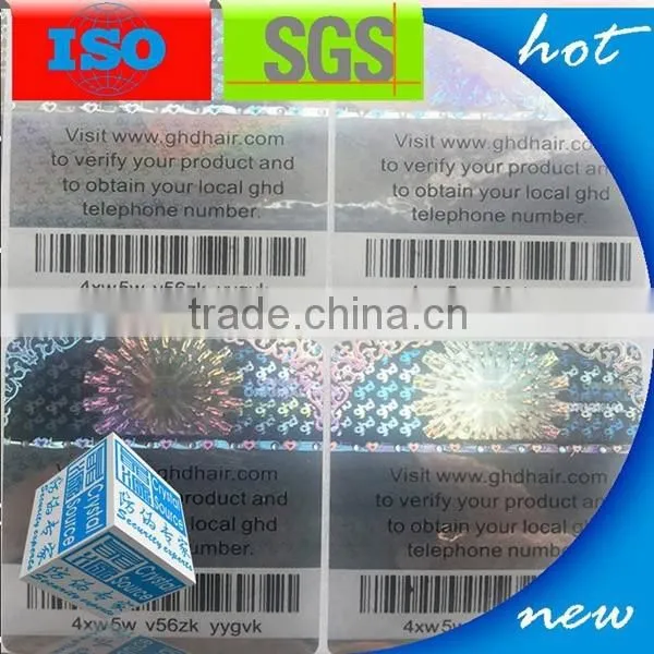 3d Hologram Laser Perforated Serial Number photo-5