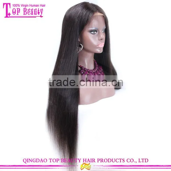 Fashion Wholesale 6A Grade 100% Russian Virgin Hair Wigs Natural Color Hair Wigs for Young Women photo-4