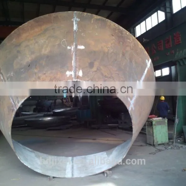 Conical Stamping Steel Dished End/ AISI Standard Steel Cone Bottom Cover photo-3