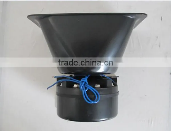 Black Police 12V Powerful Aluminum Speaker Horn photo-2