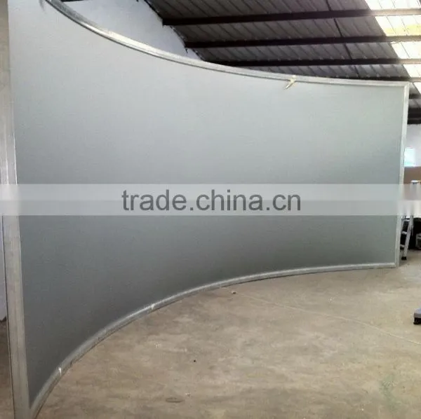 2016 Curved Screen Fixed Frame Projector Screen