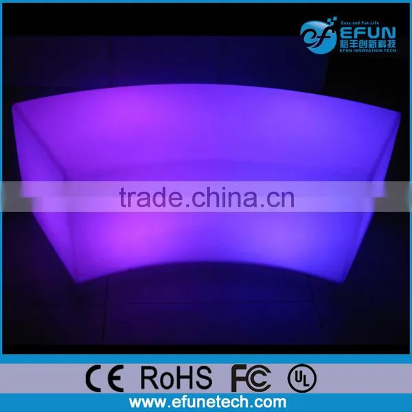 Decorative Rgb Color Changing Bar Counter Furniture, Light up Sex Led Stool photo-2