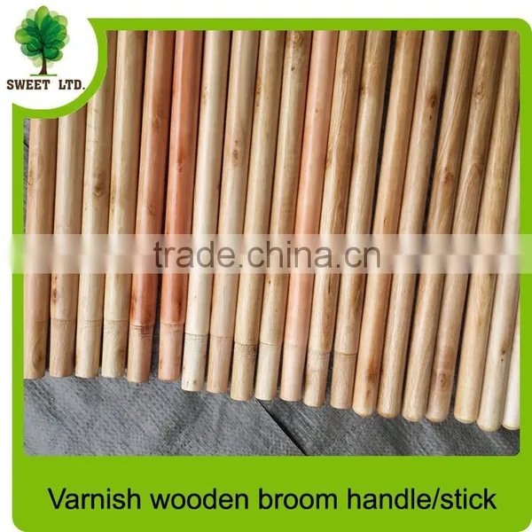 Varnished Wood Shovel and Rake Handle Wooden Mop Sticks With High Quality photo-4