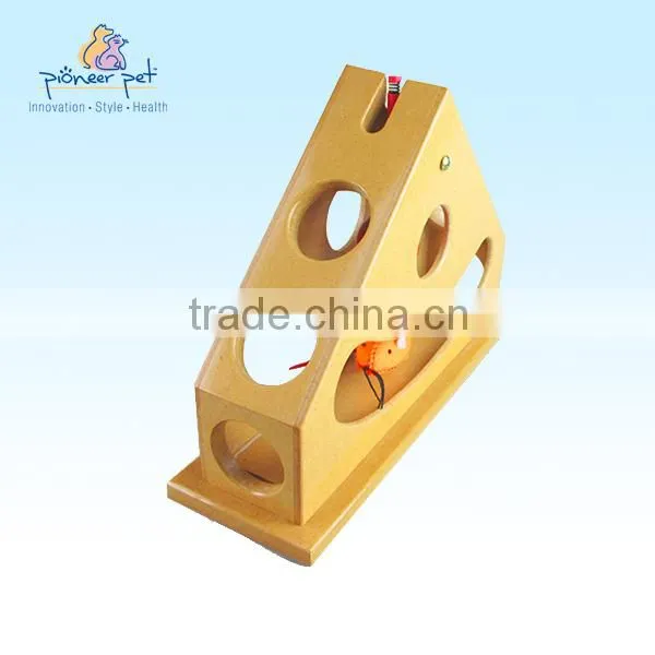 Tick Tock Teaser/ Wooden Cat Toys/ Pet Furniture photo-2