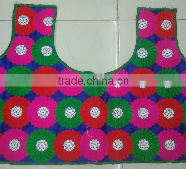 unique embroidered patch for ladies garment