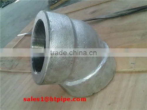 ASTM A182 F12 NPT 45 Deg ELBOW ASME B16.11 photo-3