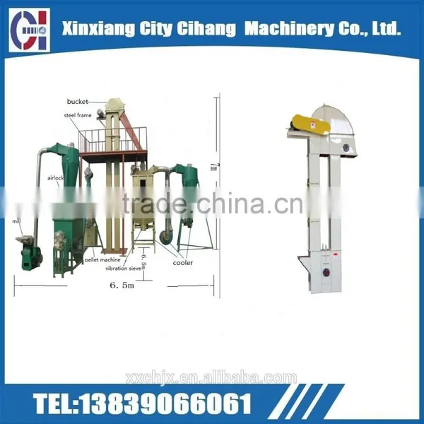 Animal Feed Production Line Bucket Elevator for Food Lifting photo-3