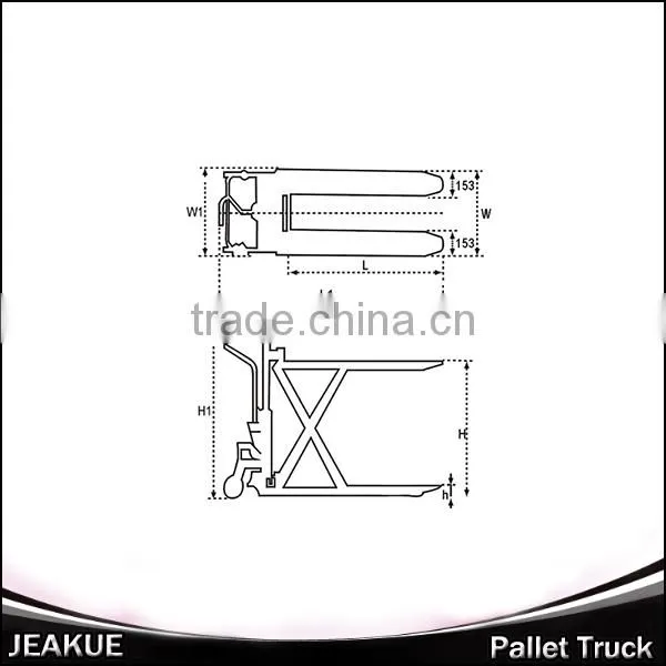 2016 Newest Product Made in China 0.5T-1.0T Manual Skid Lift Table photo-6