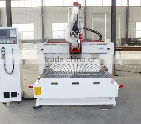 Furniture Carving Machine With HSD 9kw Spindle Yaskawa Servo Motor ATC CNC Machine For Sale photo-3