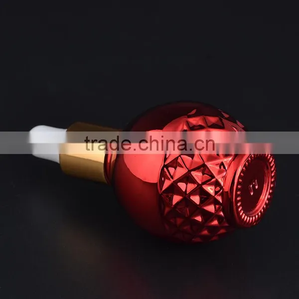 New Design UV Gel Colored Empty Glass Dropper Bottle 12ml Essential Oil Glass Bottle With Childproof Cap photo-4