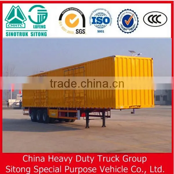 Jining 50T Box Trailer Cheap Van Trailer Truck in China for Online Shopping photo-6