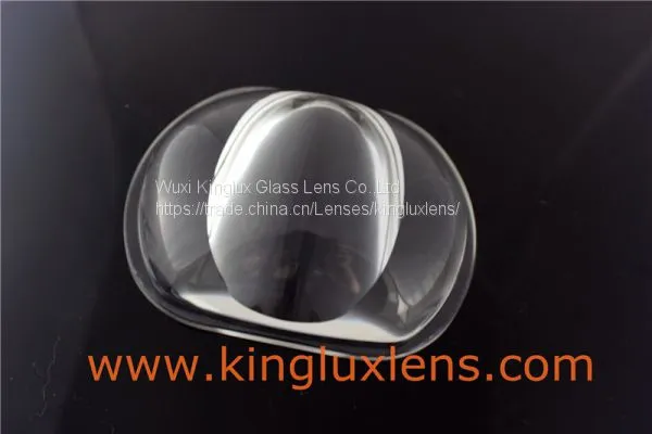 107mm LED Street Light Optical Glass Lens