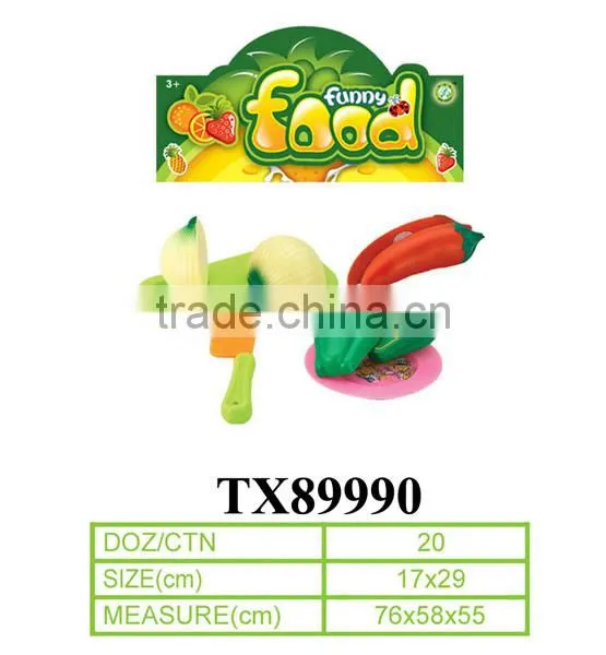 Cutting Plastic Fruits and Vegetables Toy photo-4