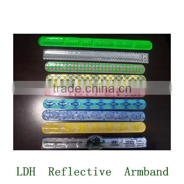 Custom High Reflective Embossed Snap Band/Slap Band photo-3