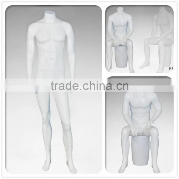 Fashion Window Display Popular Male Headless Mannequins photo-4