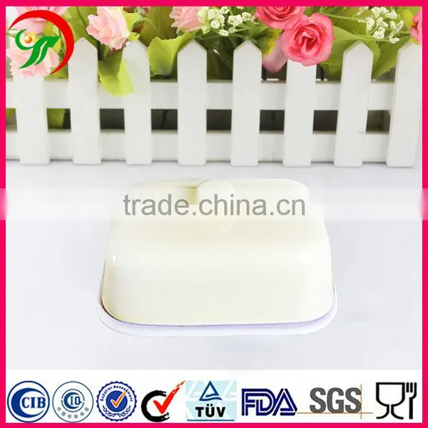 Factory Direct Wholesale Ceramic Tureen Butter Dish photo-2