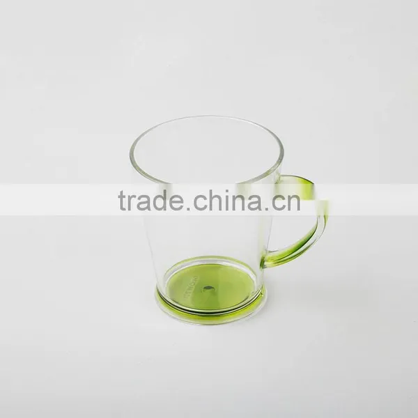 4-color Bottom Spray Colored Fashion Drinking Plastic Cup photo-4