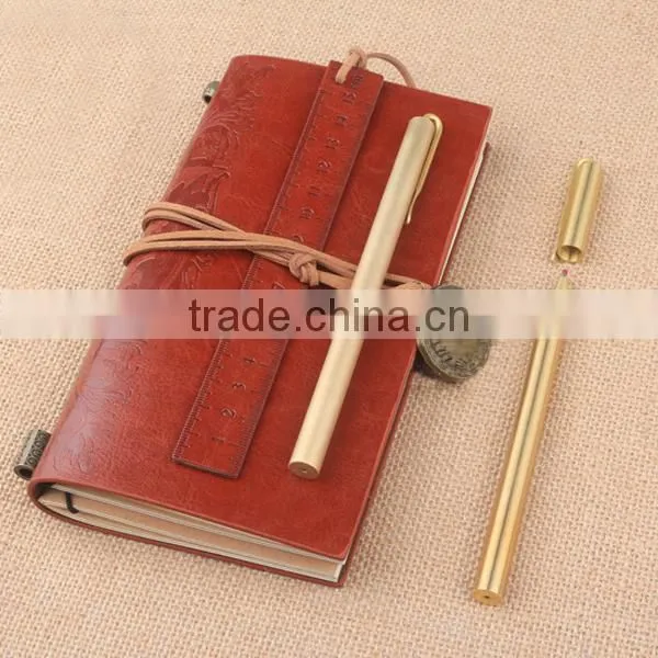 Brass Signature Pen Copper Pen Handmade,Scrub and Smooth Pure Brass Signature Pen photo-3