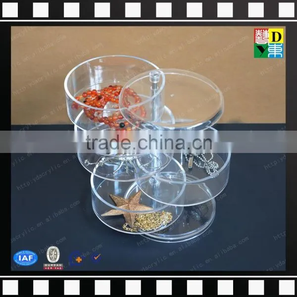 Transparent Acrylic Tabletop Cosmetic Organizer Clear Acrylic Box for Makeup From Shenzhen Yidong photo-2