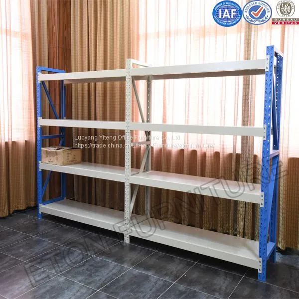 Large Bearing Steel Stockroom Storage Goods Shelving Rack photo-3