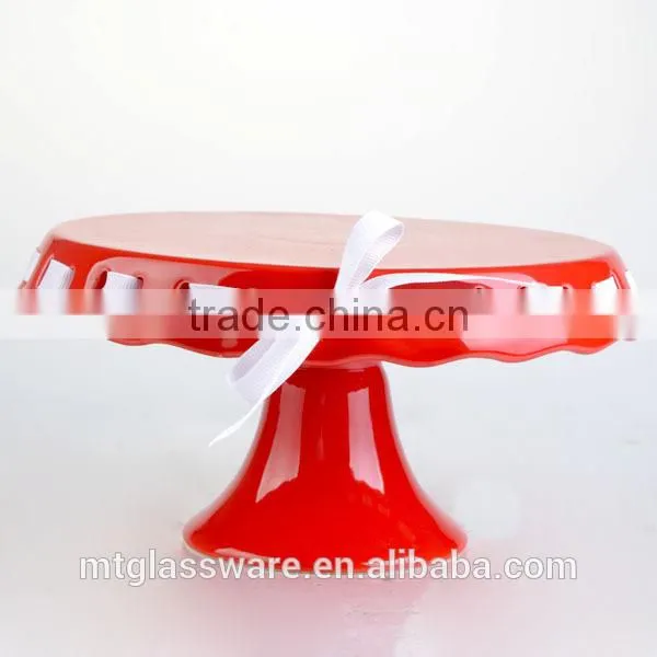 3 Tier Decorative High Quality Wedding Ceramic Cake Stand for Party photo-2