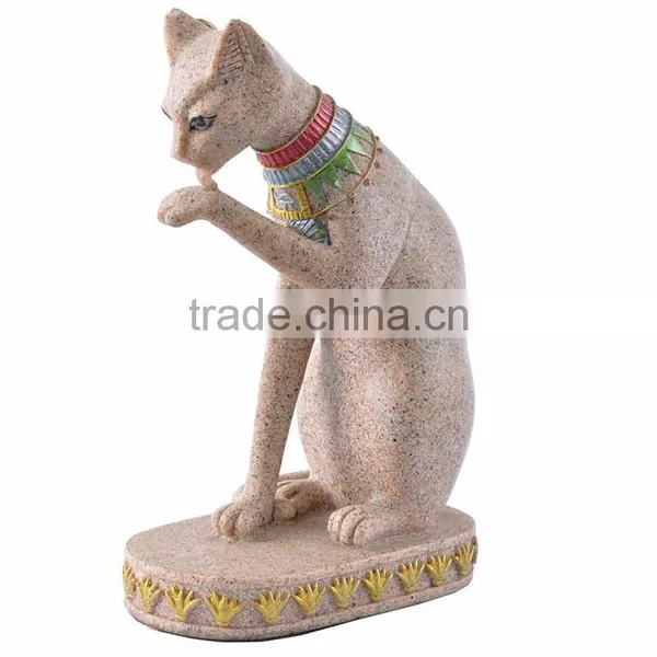 Custom Egypt Style Craft Cat Statue Supplier photo-2