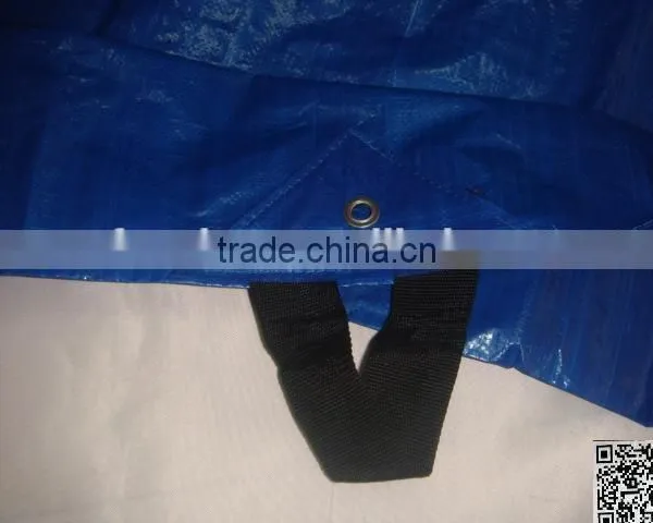 Waterproof Drawstring PE Tarpaulin Leaf Poly Tarp photo-6