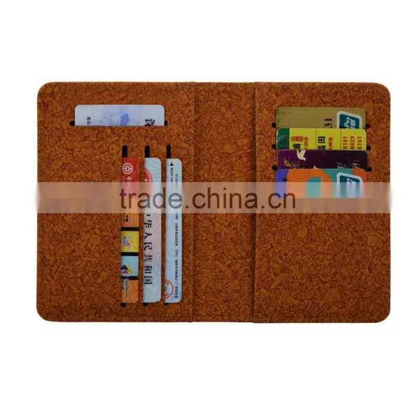 Simple Desgin Leather Travel Passport Holder Men With RFID Protection Wholesale photo-4