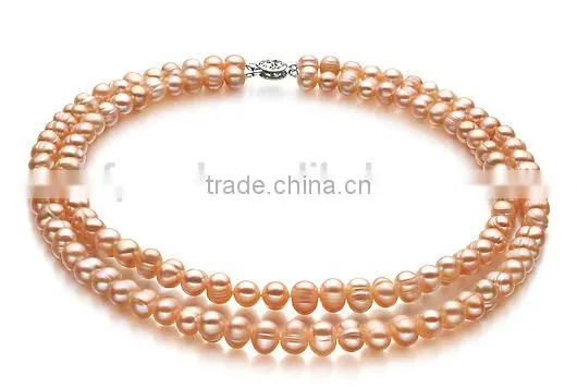 Pink 6-7mm A Freshwater Pearl Jewelry photo-2