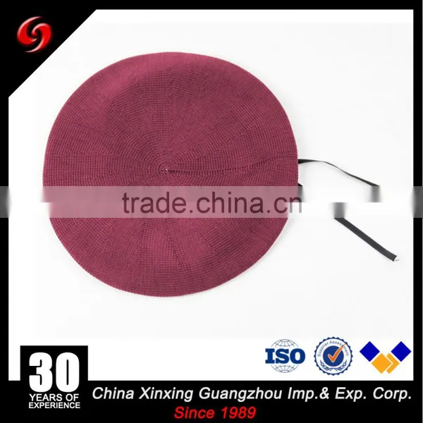 Custom Design 65-80 Grams 100% Wool Military Beret for Sale photo-5