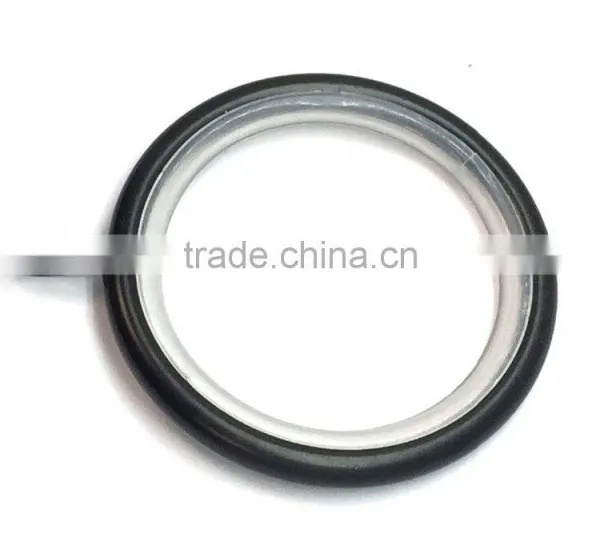 Silent Black Coated Curtain Metal Rod Ring Fixed Eyelet Inside Diameter 35mm - 4 Colors photo-3