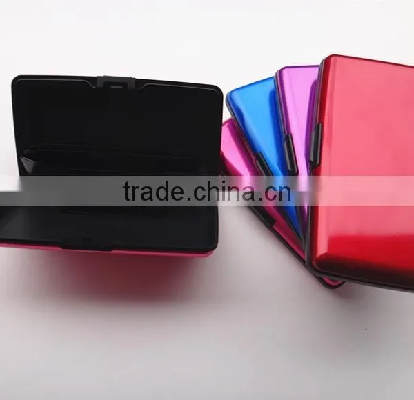 RFID Security Large Aluminum Wallet/Long Credit Card&Cash Holder photo-2