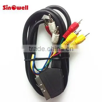 1.5M - 6 RCA to SCART Cable photo-3