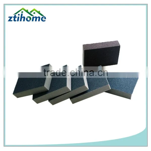 Single Side Abrasive Colorful Sponge for Washing Dishes photo-3