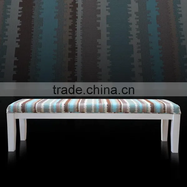 Bench Gita Mahogany White Painted photo-2
