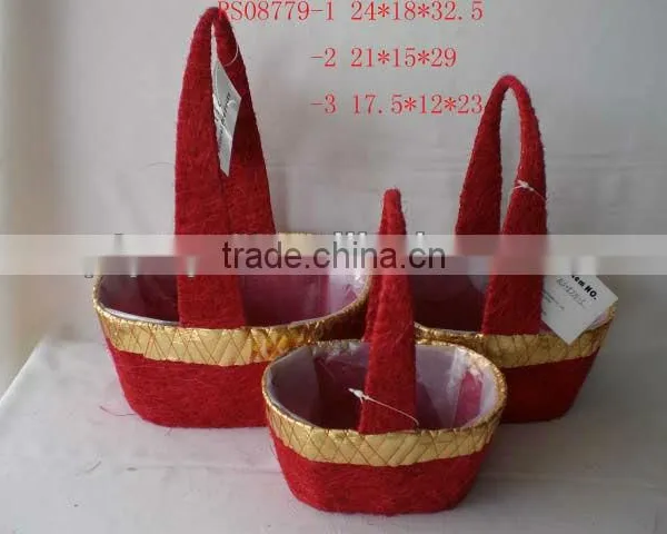 Christmas Sisal Basket