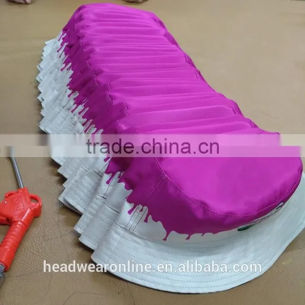 Digital Printing Double Side Fisherman Cap Reversable Bucket Hats photo-2