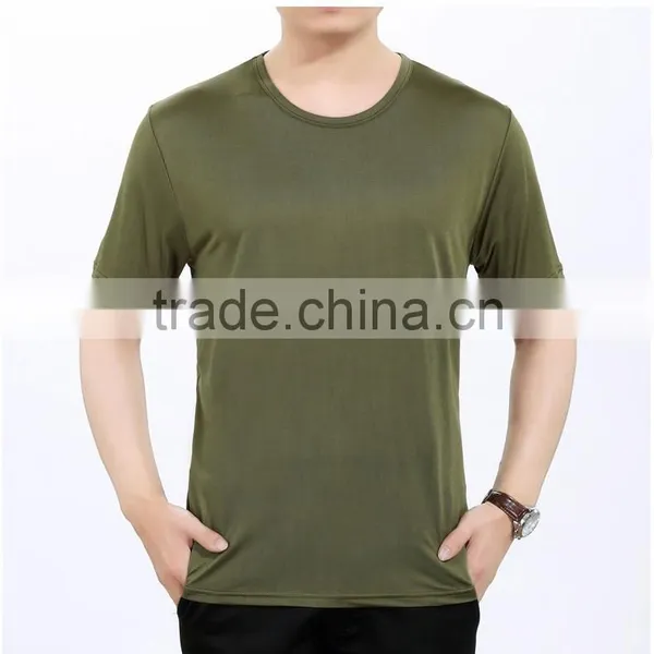 Promotional Low Price Summer Round Neck White 140g Polyester Cotton Blend Blank t Shirt Manufacturer Bangladesh