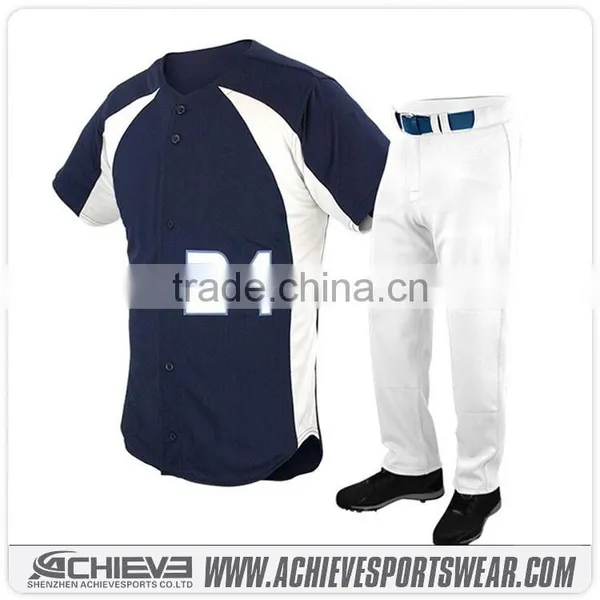 Custom Button Down Baseball Jersey/ Toddler Baseball Jersey/ Blue Jays Baseball Jersey photo-5