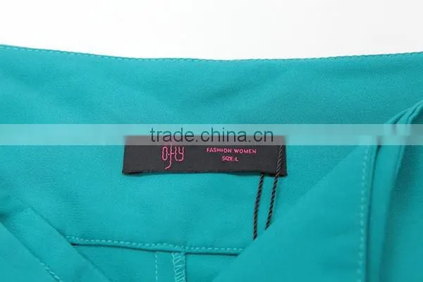 100% Polyester Wholesales Women Summer Elasticated Waist Women Pants photo-5