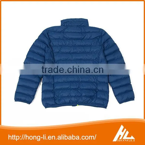 OEM Winter High Quality Custom Logo Zipper Long Sleeve Down Jacket Padded photo-4