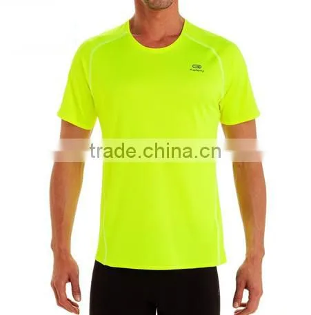 2016 Wholesale OEM Manufacture 180g 100% Cotton O-Neck Short Sleeve Casual Men Plain T-shirt photo-2