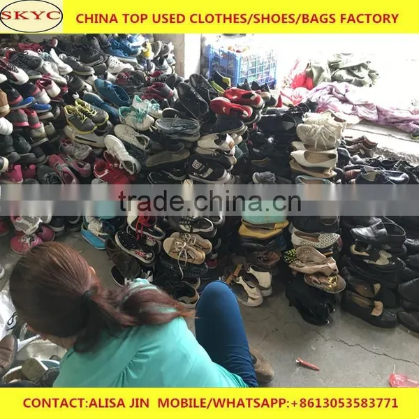 Fairly Used Shoes for Africa Buyers Cameroon Wholesale Good Quality Second Hand Shoes From Dongguan Suppliers photo-2