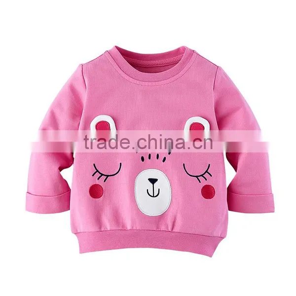 2017 Mom And Bab Fashion Baby Kids Clothes 100%cotton Girl T-shirt Wholesale Price Cheap Dress photo-3