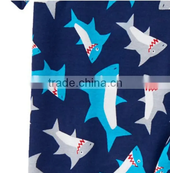 Wholesale Old Fashion and Funny Cotton Casual Animal Sleepwear and Home Wear or OEM Kids Pajamas Set photo-2